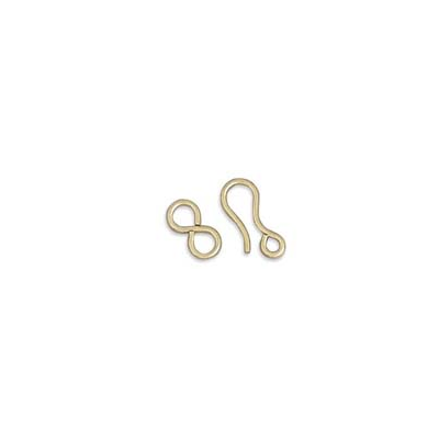 14k Gold Filled Clasp Hook 14mm  and Eye 4x9mm 2 sets