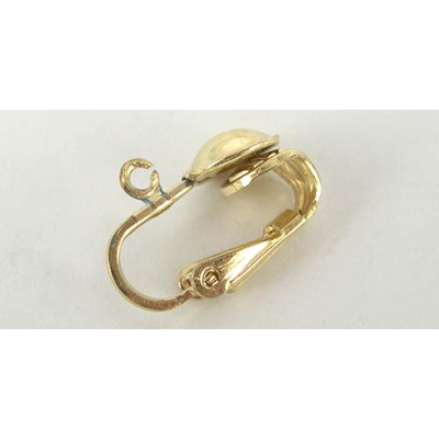 14k Gold filled clip on earring pair