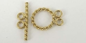 14k Gold filled Toggle 13mm ring 2 strand-findings-Beadthemup
