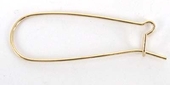 14k Gold Filled Sheppard 35mm 0.76 wire pair-findings-Beadthemup