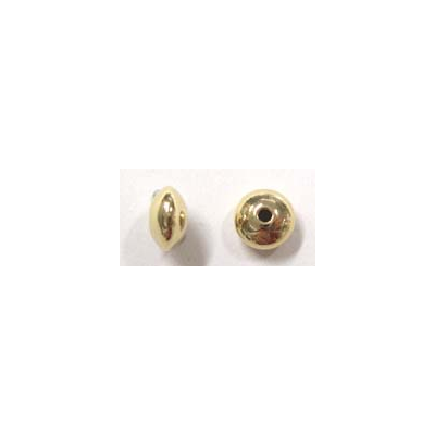 14k Gold Filled Bead Saucer 3.6 x 2mm 4 pack