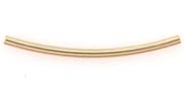 14k Gold Filled Tube 1x20mm curved 4 pack-findings-Beadthemup