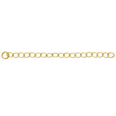14k Gold Filled Extension Chain 50mm 2 pack