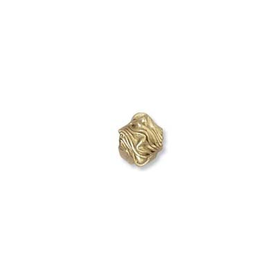 14k Gold Filled Bead Twist 8x7mm 2 pack