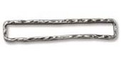 Sterling Silver Link/Connecter 21x4mm 4 pack-findings-Beadthemup