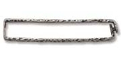 Sterling Silver Link Lock 21x4mm 2 pack-findings-Beadthemup