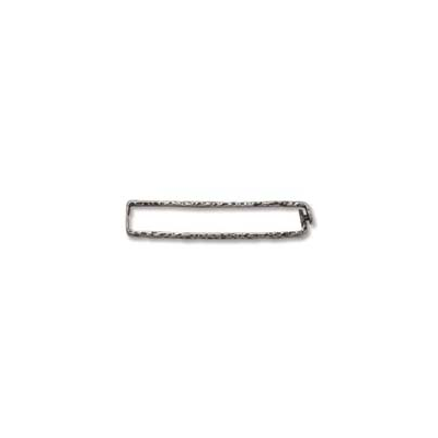 Sterling Silver Link Lock 21x4mm 2 pack