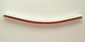 Sterling Silver Bead Tube Curved 1.5x25mm 4 pack-findings-Beadthemup