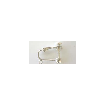 Sterling Silver Adjustable Clip-on Earring