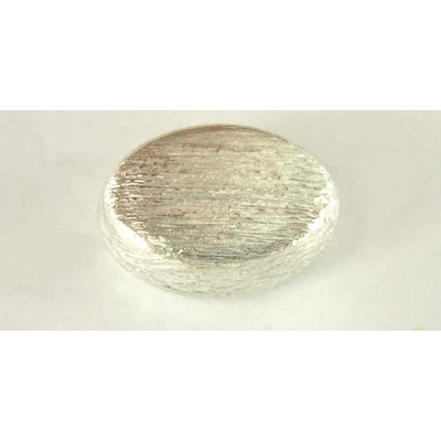 Sterling Silver Plate Copper 13x10x6mm oval 4 pack
