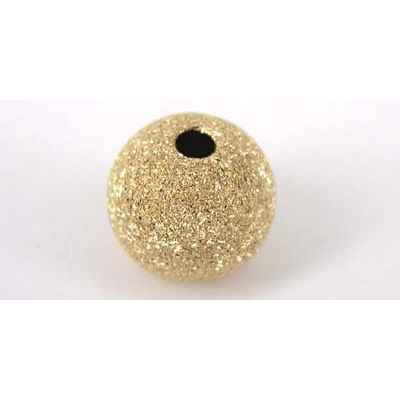 14k Gold filled Bead Round Stardust 12mm