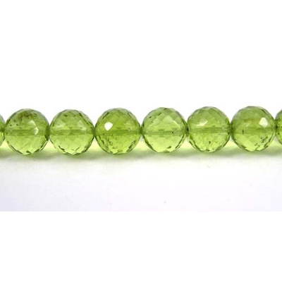 Peridot AAA+ 6mm Faceted Round bead