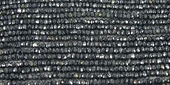 Spinel Coated 4x3mm Faceted Rondel beads per strand 100-beads incl pearls-Beadthemup