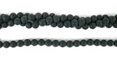Onyx Matt Round Polished 8mm beads per strand 49-beads incl pearls-Beadthemup