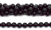 Onyx Round Polished 12mm beads per strand 33Beads-beads incl pearls-Beadthemup