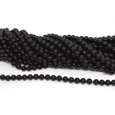 Onyx Round Polished 8mm beads per strand 50 Beads