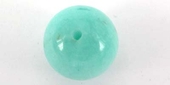 Amazonite 3A+ Quality 14mm Polished Round EACH BEAD-beads incl pearls-Beadthemup