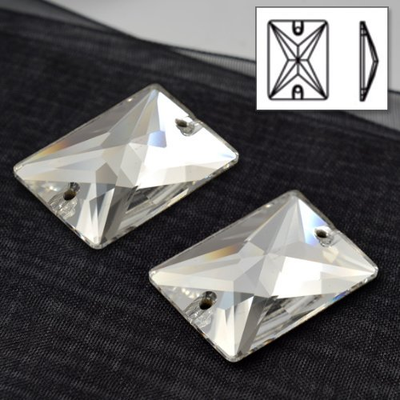 Swarovski 3250 18x13mm Crystal Foil 2 pack