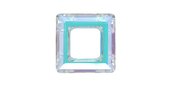 Swarovski 4439 30mm Cosmic Square Crystal AB-swarovski® elements-Beadthemup