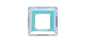 Swarovski 4439 30mm Cosmic Square Crystal AB-swarovski® elements-Beadthemup