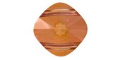 Swarovski 5180 Square 2 hole 14mm Crystal  copper 4 pk-swarovski® elements-Beadthemup