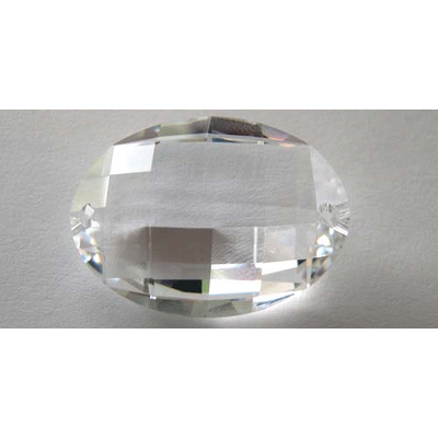 Swarovski Oval 30mm Crystal Pend 1 HOLE