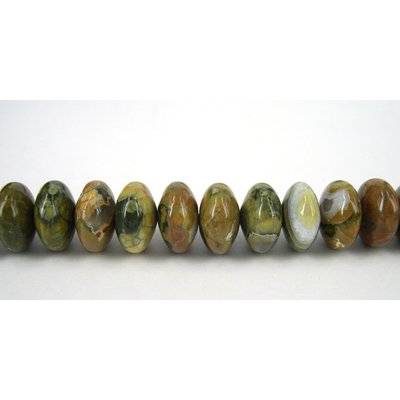 Rhyolite Rondel Polished 7x14mm beads per strand 49Beads