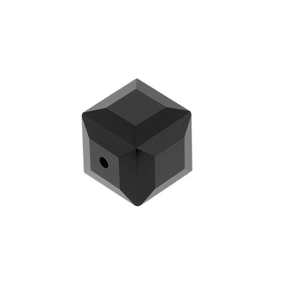 Swarovski 5601 Cube Jet 6mm 5 pack