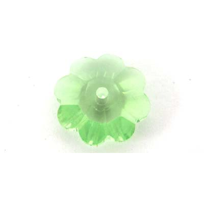 Swarovski 3700 Margarita 10mm Peridot 4 pack