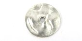 Base Metal Bead Disk 19x1mm 15 pack-findings-Beadthemup