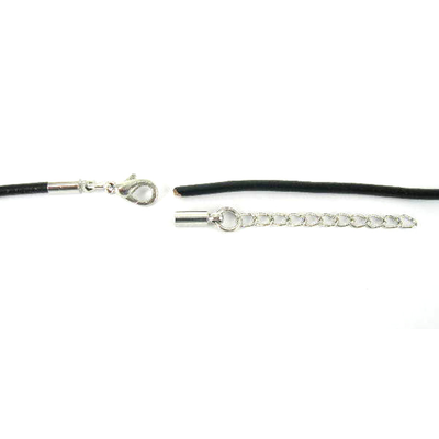 2mm up to 48cm Leather Necklace