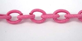 Polyster chain 75cm Pink-stringing-Beadthemup