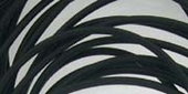Rubber Tubing NO HOLE 2mm thick 5m-rubber-Beadthemup