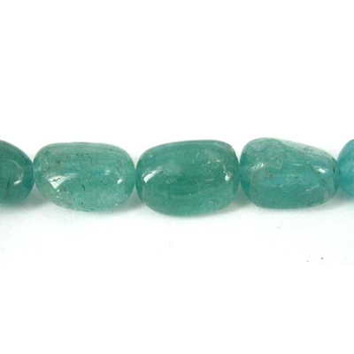 LAST STRANDS Apatite Polished Nugget 10mm x 5mm approx 38 beads