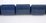 LAST STRAND Lapis 15x20mm Faceted Triangle Tube Bead strand