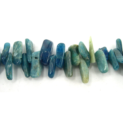 Apatite Chip t/drill approx.12mm beads per strand 134