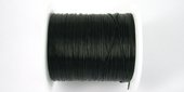 Elastic "Dental Floss" 10m Black-stringing-Beadthemup