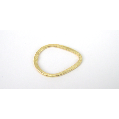 Gold Plate Copper 22x27 mm Connctr 6 pack