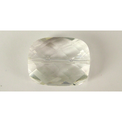 Clear Quartz Cushion Fac 20x25mm