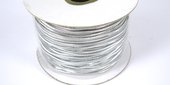 1mm Silver Elastic Per Meter-stringing-Beadthemup