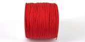 Poly Cord 1mm 50m roll Red-stringing-Beadthemup