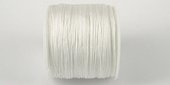 Poly Cord 1mm 50m roll White-poly cord-Beadthemup