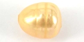 Shell Based Pearl Teardrop 12x14mm Gold PAIR-beads incl pearls-Beadthemup