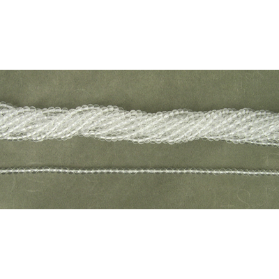 Clear Quartz Polished Round 4mm strand 96 Bead