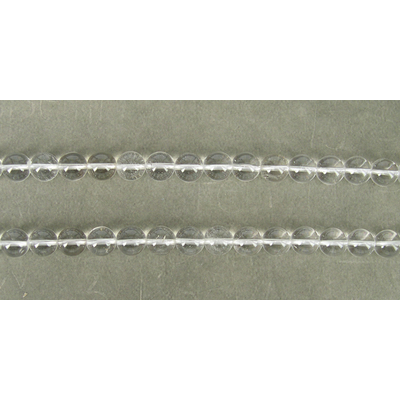 Clear Quartz Polished Round 10mm beads per strand 39Beads