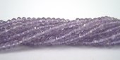 Amethyst Pink 3mm Faceted Rondel beads per strand 200-beads incl pearls-Beadthemup