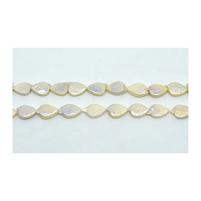 Fresh Water Pearl 11x15mm Teardrop oyster beads per strand 26