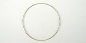 Sterling Silver plt Bangle 68mm Shiny-findings-Beadthemup