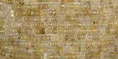 Rutilated Quartz 5mm Faceted Rondel beads per strand 110-beads incl pearls-Beadthemup