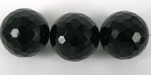 Onyx Faceted Round 25mm EACH bead-beads incl pearls-Beadthemup